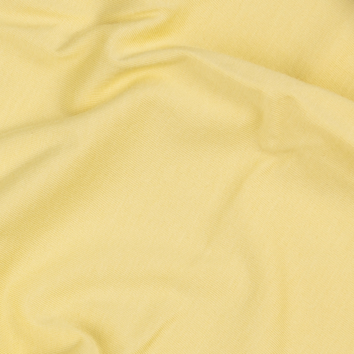 Close-Up of Light Yellow Fabric