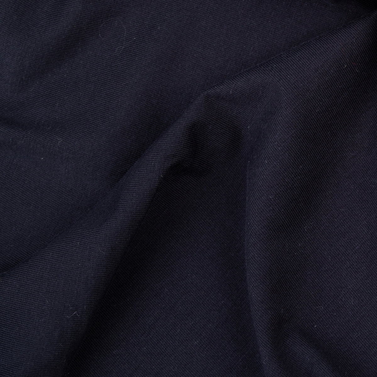 Close-Up of Dark Navy Fabric
