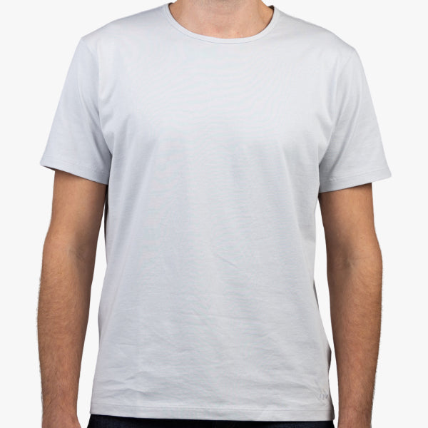 Men's Light Gray T-shirt Short Sleeve