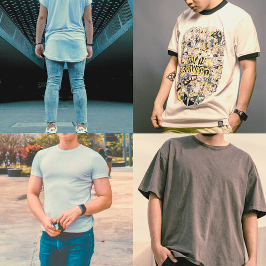 From Baggy to Curved - Recent Men's T-Shirt Trends