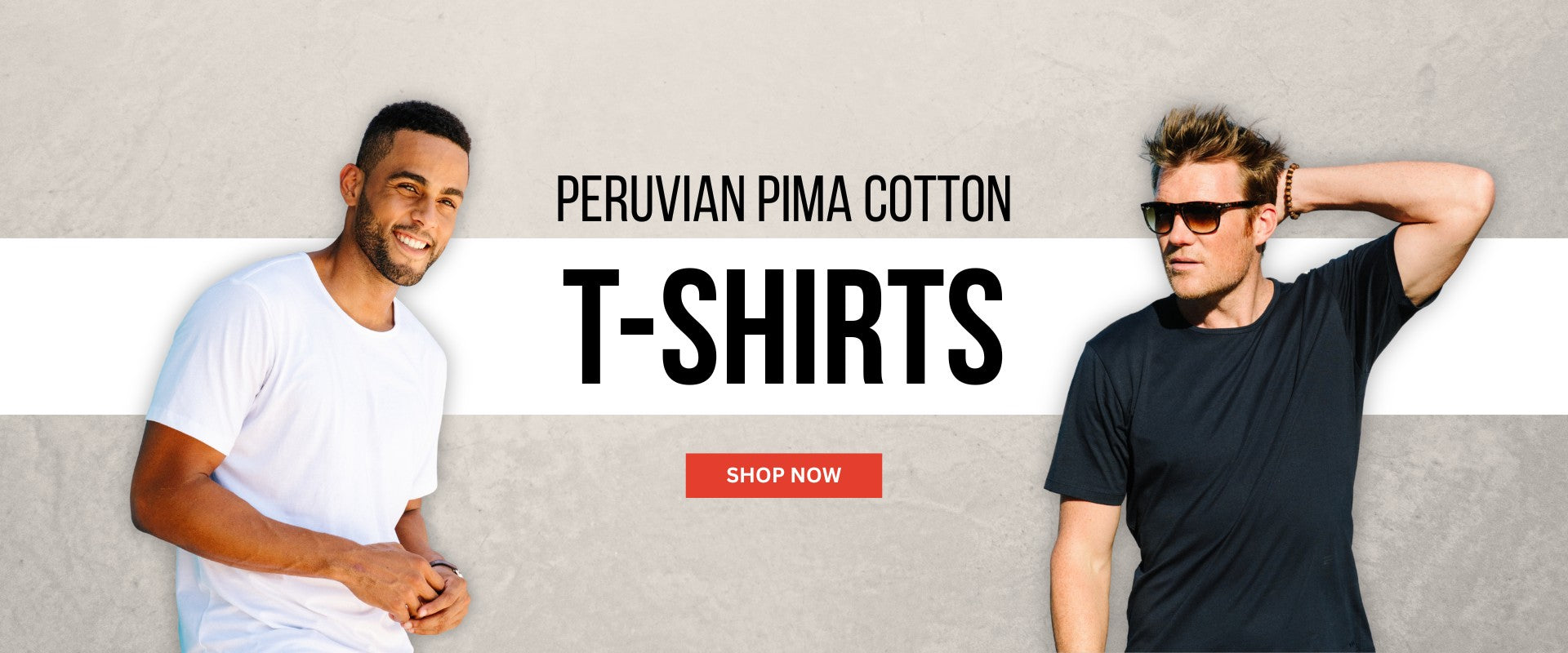 IF THEN WELL Men's Pima Cotton T-Shirts