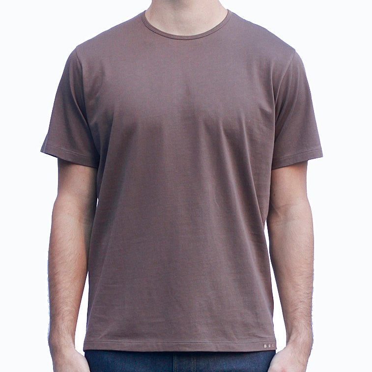 Men's Brown T-Shirts Short Sleeve
