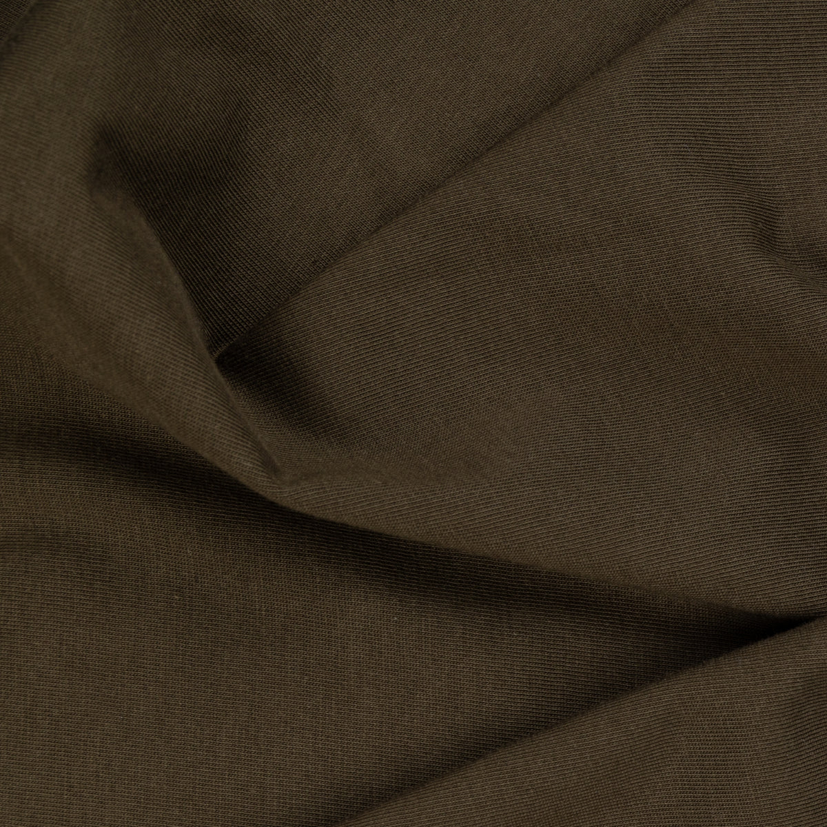 Close-Up of Dark Green Fabric
