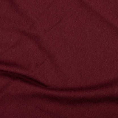 Close-Up of Dark Red Fabric
