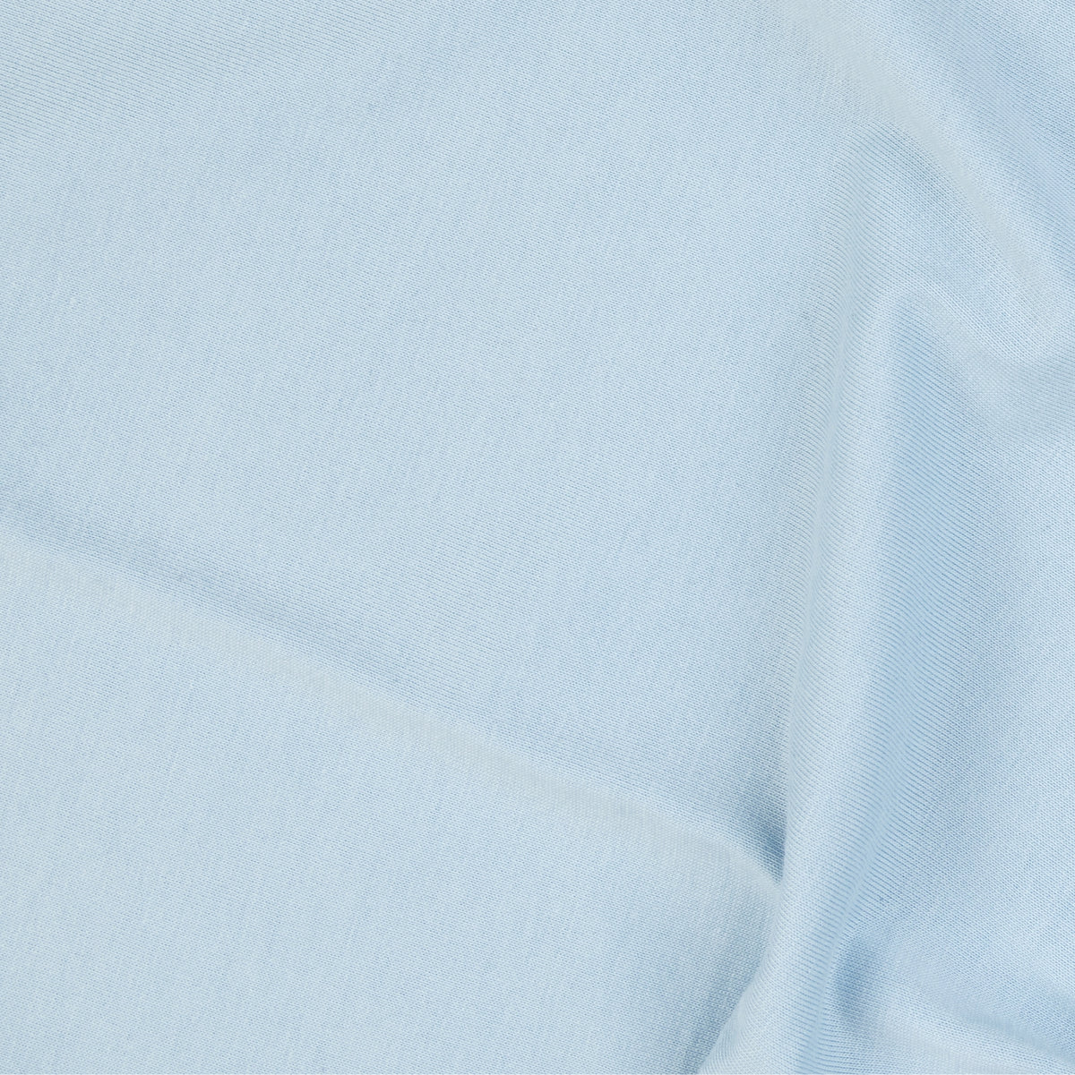 Close-Up of Light Blue Fabric