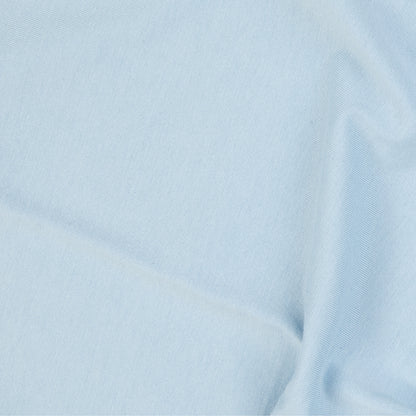 Close-Up of Light Blue Fabric