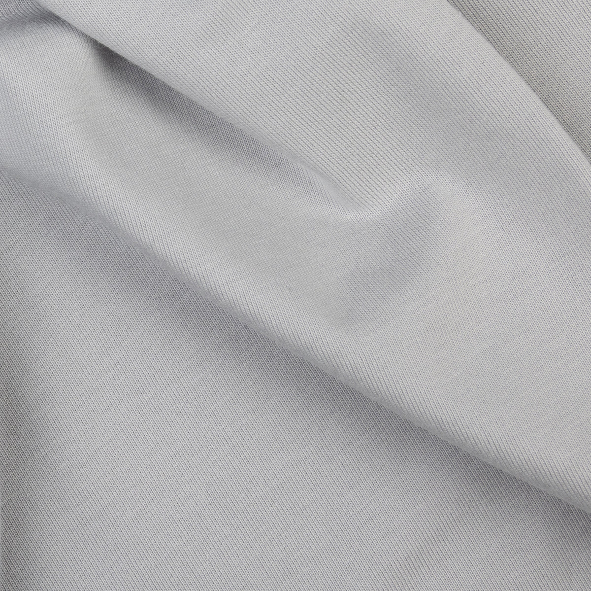 Close-Up of Light Gray Fabric