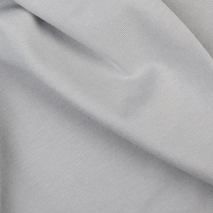 Close-Up of Light Gray Fabric