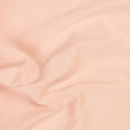 Close-Up of Light Red Fabric