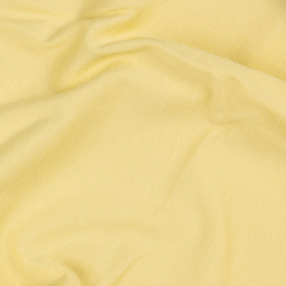 Close-Up of Light Yellow Fabric