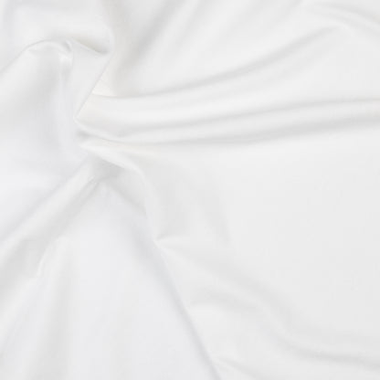 Close-Up of White Fabric