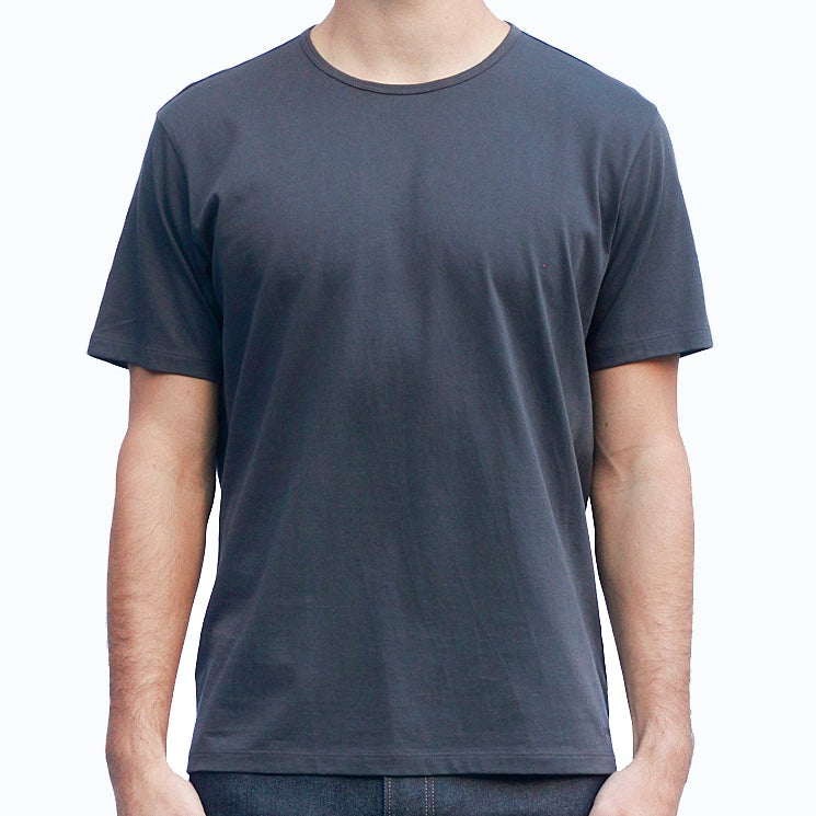 Men's Dark Gray T-shirts Short Sleeve